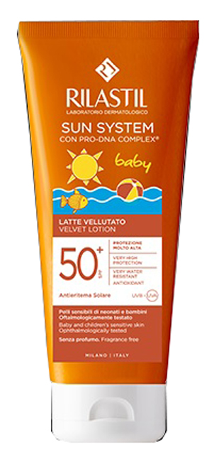 RILASTIL SUN PPT SPF 50+ BABY LATTE VELLUTO 200 ML - farmachicca