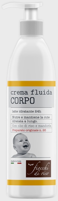 FIOCCHI DI RISO CREMA FLUIDA IDRATANTE 400 ML - farmachicca
