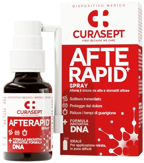 CURASEPT SPRAY AFTE RAPID DNA 15 ML - farmachicca