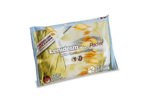 LENIDERM WIPES POCKET 20 PEZZI - farmachicca