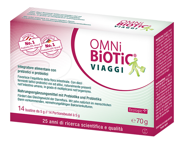 OMNI BIOTIC VIAGGI 14 BUSTINE DA 5 G - farmachicca