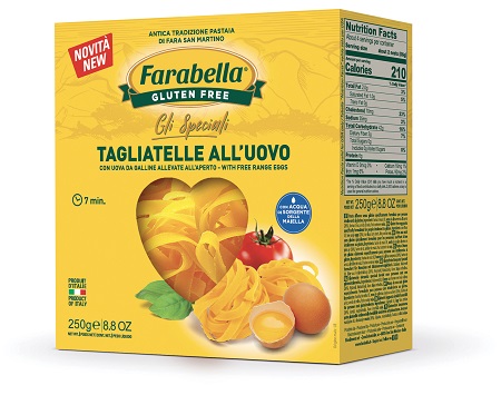 FARABELLA TAGLIATELLE ALL'UOVO 250 G - farmachicca