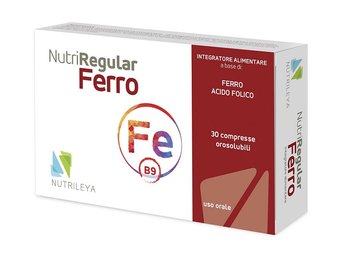 NUTRIREGULAR FERRO 30 COMPRESSE OROSOLUBILI - farmachicca