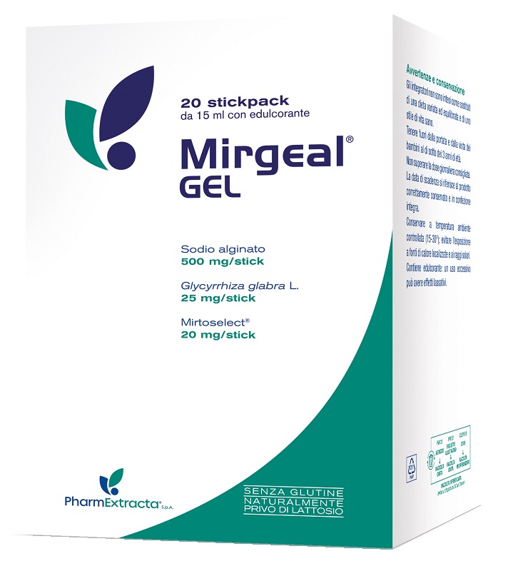 MIRGEAL GEL 20 STICKPACK - farmachicca