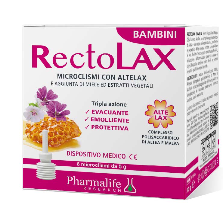 RECTOLAX BAMBINI MICROCLISMI 6 PEZZI DA 5 G - farmachicca