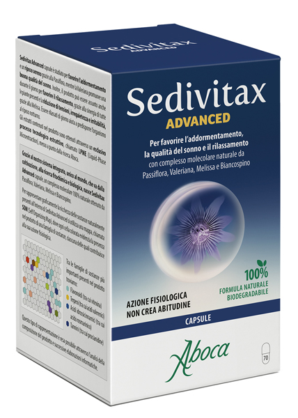 SEDIVITAX ADVANCED 70 CAPSULE - farmachicca