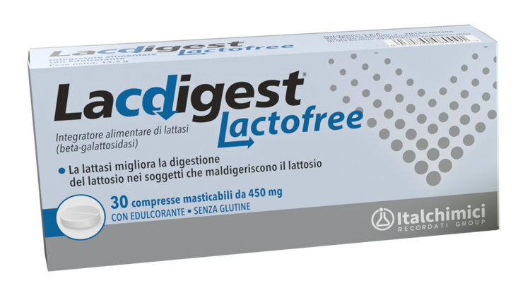 LACDIGEST LACTOFREE 30 COMPRESSE MASTICABILI - farmachicca