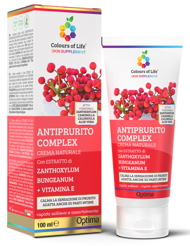 COLOURS OF LIFE SKIN SUPPLEMENTE ANTIPRURITO COMPLEX CREMA 100 ML - farmachicca