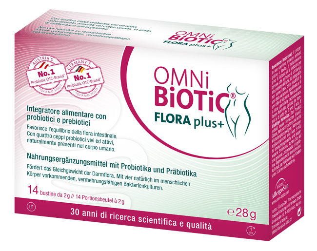 OMNI BIOTIC FLORA PLUS+ 14 BUSTINE DA 2 G - farmachicca