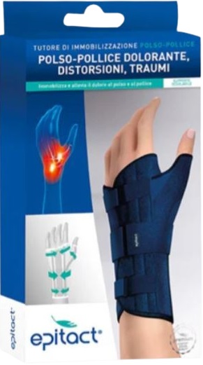 TUTORE POLSO/POLLICE PER TENDINITE EPITACT QUERV'ACTIV SINISTRO M - farmachicca