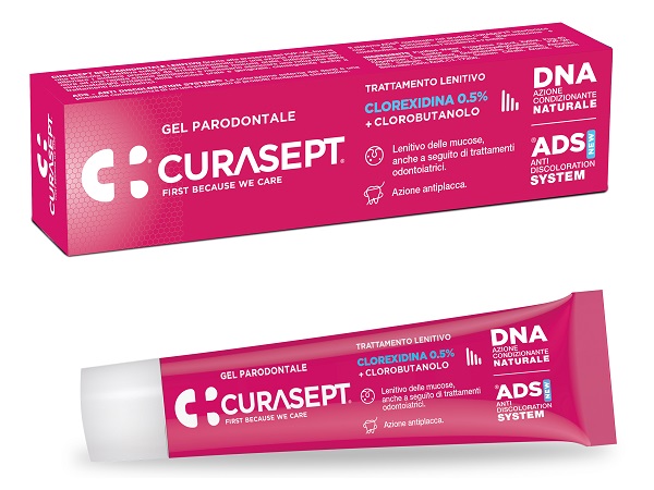 CURASEPT GEL PARODONTALE ADS DNA TRATTAMENTO LENITIVO 30 ML - farmachicca