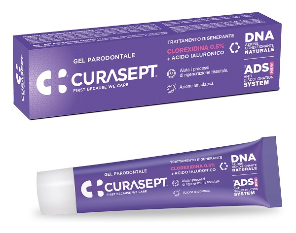 CURASEPT GEL PARODONTALE ADS DNA TRATTAMENTO RIGENERANTE 30 ML - farmachicca
