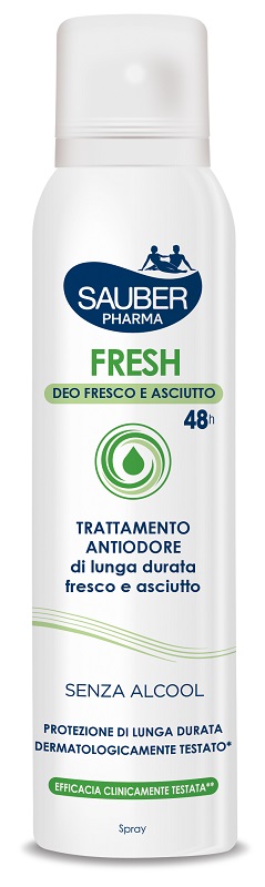 SAUBER FRESH DEODORANTE SPRAY 150 ML - farmachicca