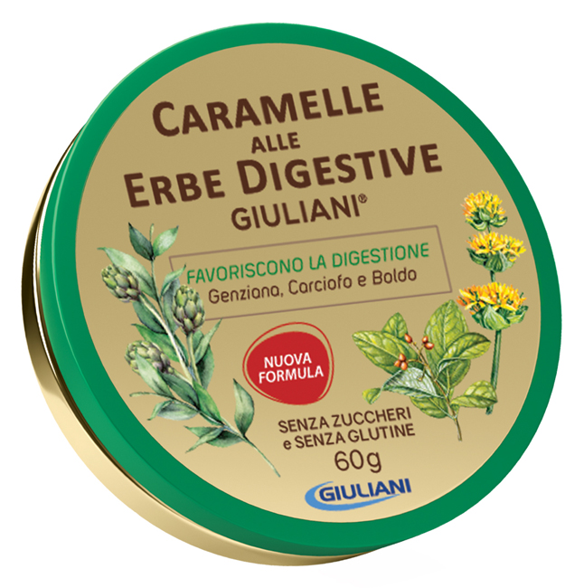 CARAMELLE DIGESTIVE SENZA ZUCCHERO NUOVA FORMULAZIONE 60 G - farmachicca