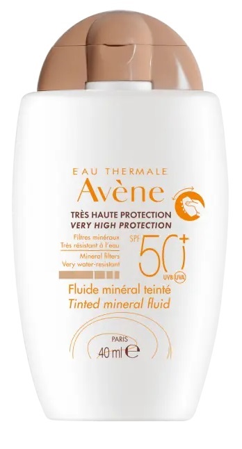 AVENE SOL FLUIDO MINERALE SPF50+ COLORATO NUOVA FORMULA 40 ML - farmachicca