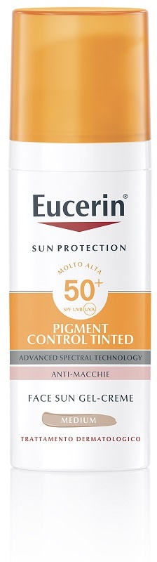EUCERIN SUN PIGMENT CONTROL TINTED SPF50+ MEDIUM 50 ML - farmachicca