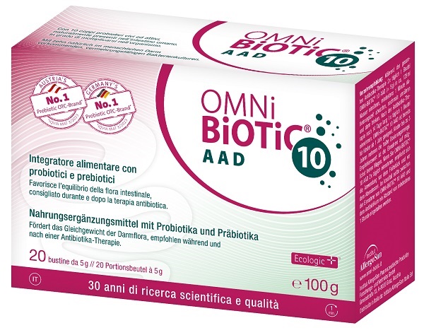 OMNI BIOTIC 10 AAD 20 BUSTINE DA 5 G - farmachicca