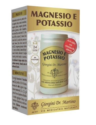 MAGNESIO E POTASSIO POLVERE 180 G - farmachicca