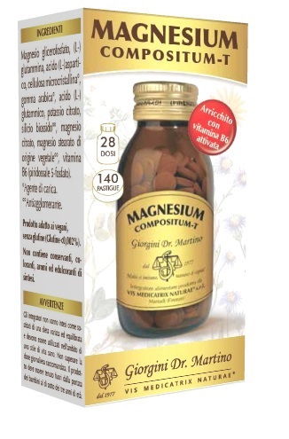 MAGNESIUM COMPOSITUM-T 140 PASTIGLIE - farmachicca