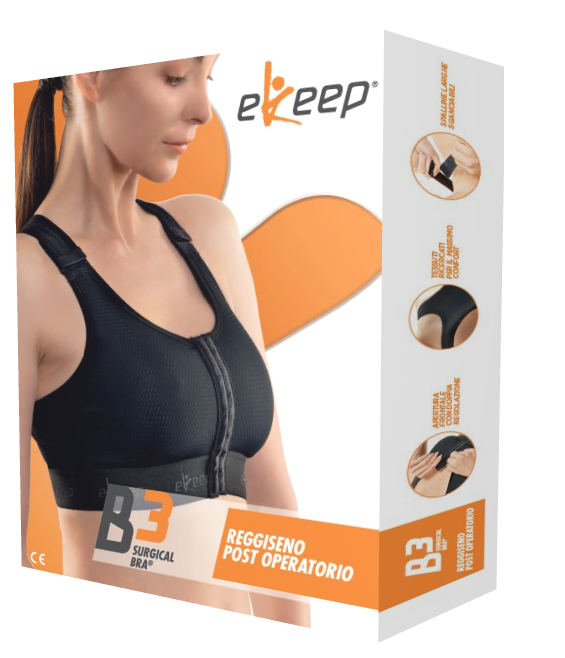 REGGISENO POST OPERATORIO EKEEP B3 SURGICAL BRA TAGLIA 04 - farmachicca