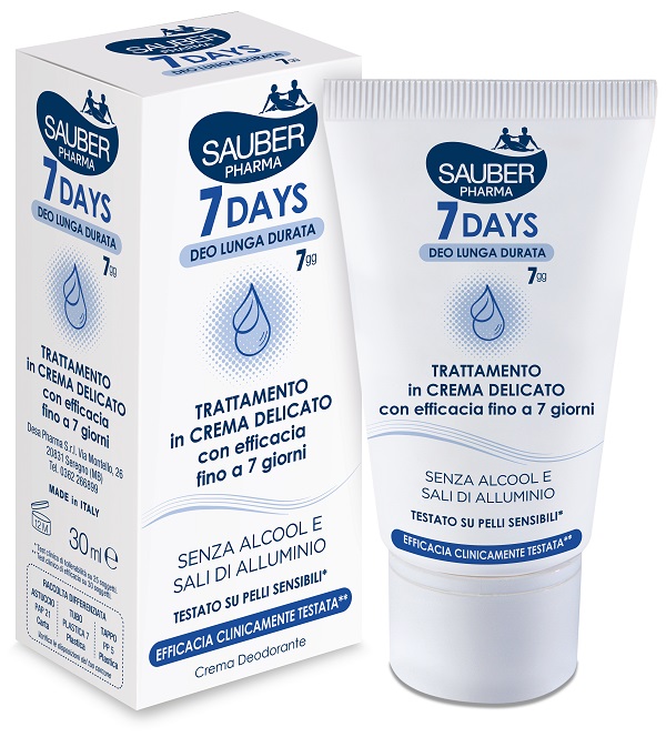 SAUBER 7DAYS CREMA 7 GIORNI 30 ML - farmachicca