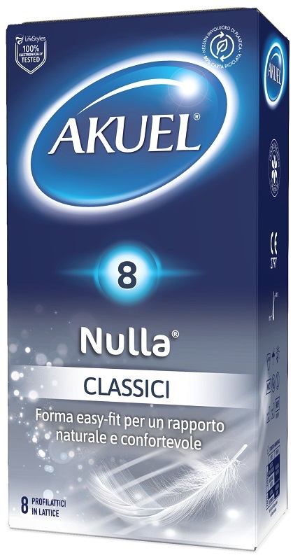 PROFILATTICO AKUEL NULLA CLASSICO 8 PEZZI - farmachicca