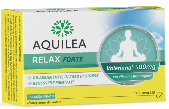 AQUILEA RELAX FORTE 15 COMPRESSE - farmachicca