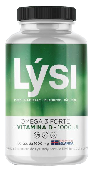 LYSI OMEGA 3 VITAMINA D 120 CAPSULE - farmachicca