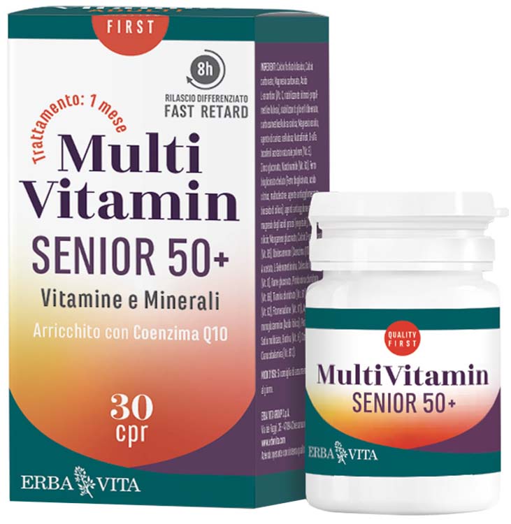 MULTI VITAMIN SENIOR 50+ 30 COMPRESSE - farmachicca