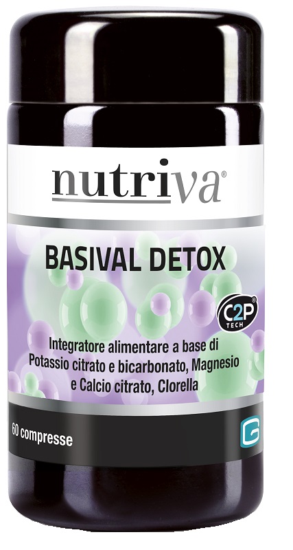 NUTRIVA BASIVAL DETOX 60 COMPRESSE - farmachicca