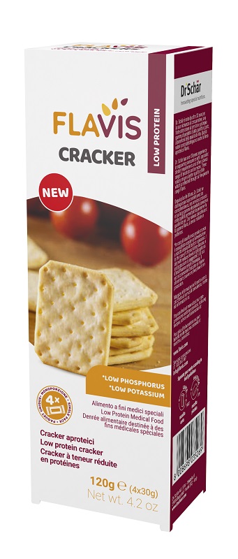 FLAVIS CRACKER APROTEICI 4 PORZIONI DA 30 G - farmachicca