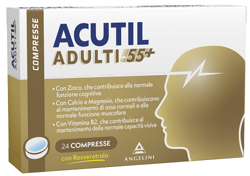 ACUTIL ADULTI 55+ 24 COMPRESSE IT - farmachicca