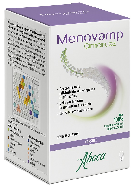 MENOVAMP CIMICIFUGA 60 CAPSULE - farmachicca