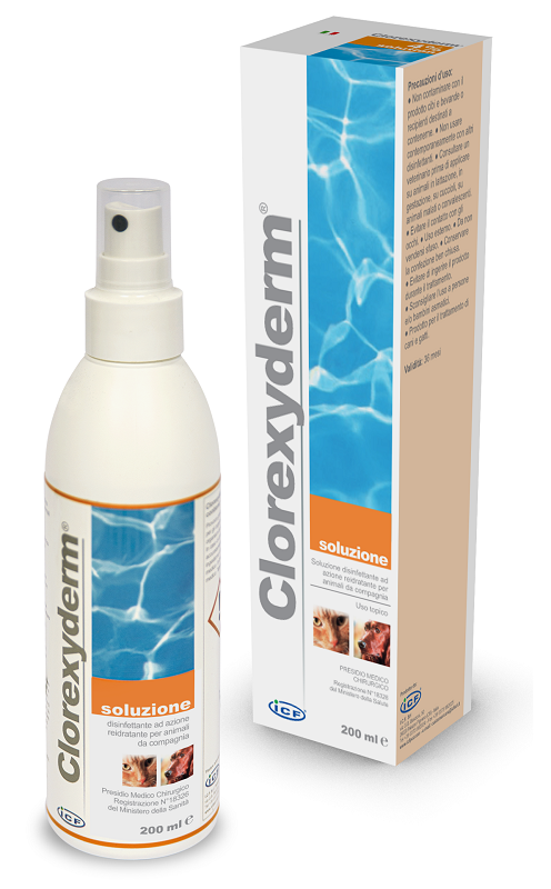CLOREXYDERM SOLUZIONE 200 ML - farmachicca