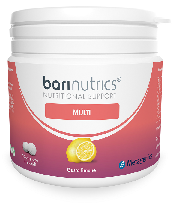 BARINUTRICS MULTI LIMONE 90 COMPRESSE MASTICABILI - farmachicca