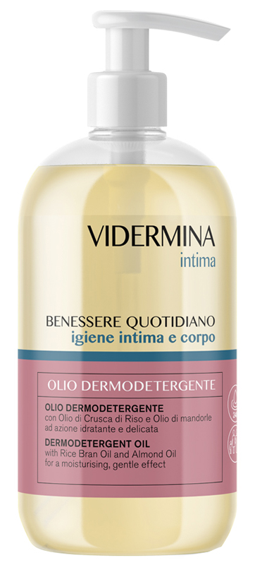 VIDERMINA INTIMA OLIO DETERGENTE CORPO E INTIMO 500 ML - farmachicca
