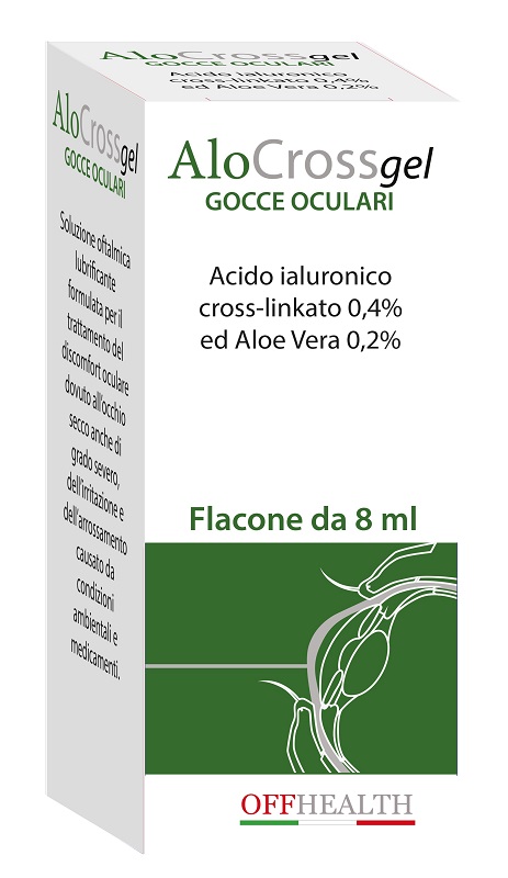 ALOCROSSGEL SOLUZIONE OFTALMICA 8 ML - farmachicca