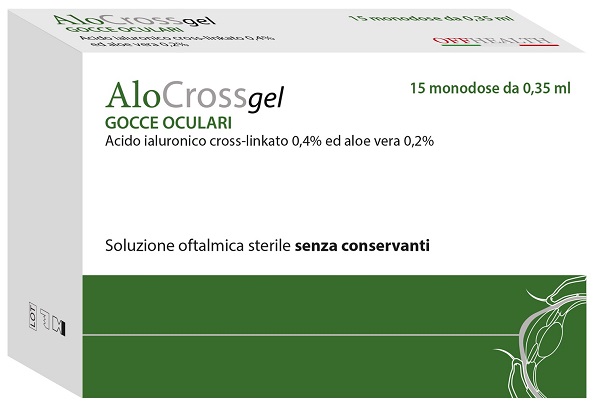 ALOCROSSGEL SOLUZIONE OFTALMICA 15 MONODOSE DA 0,35 ML - farmachicca