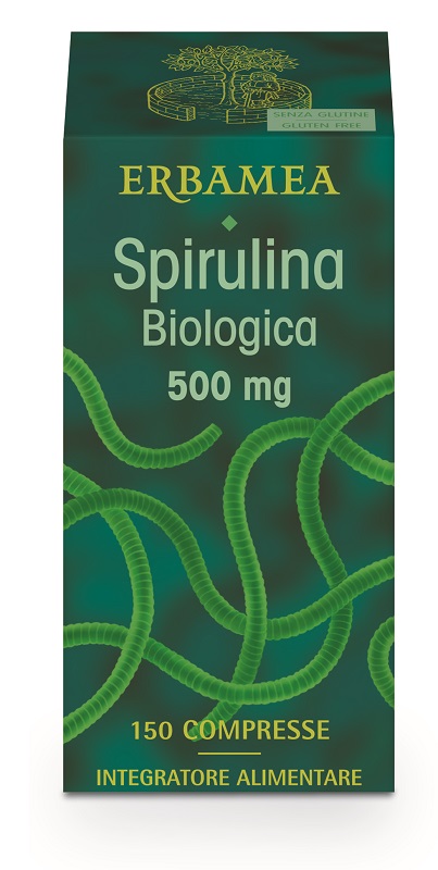 SPIRULINA BIOLOGICA 150 COMPRESSE - farmachicca