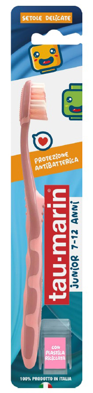 TAU MARIN SPAZZOLINO JUNIOR ANTIBATTERICO 7-12 ANNI - farmachicca