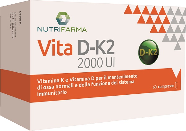 VITA D-K2 60 COMPRESSE - farmachicca