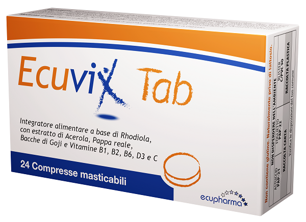 ECUVIX TAB 24 COMPRESSE MASTICABILI - farmachicca