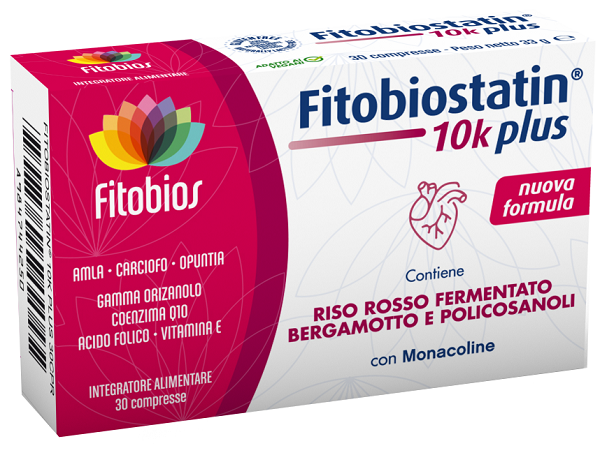 FITOBIOSTATIN 10K PLUS 30 COMPRESSE - farmachicca