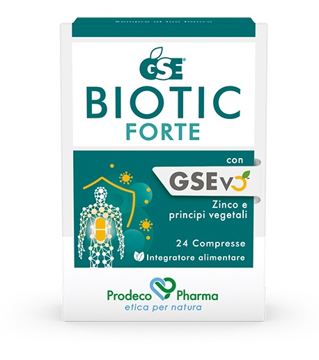 GSE BIOTIC FORTE 24 COMPRESSE - farmachicca