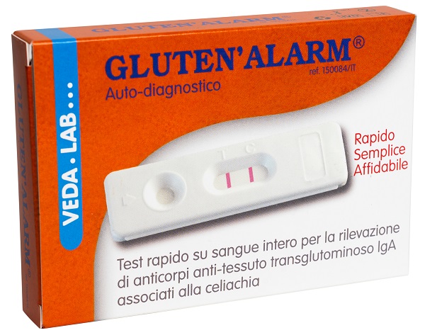 GLUTEN ALARM CELIACHIA TEST 1 PEZZO - farmachicca