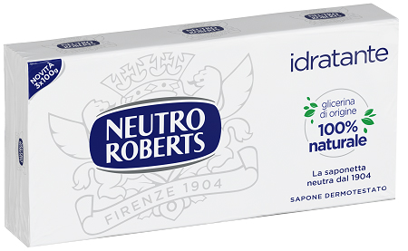 NEUTRO ROBERTS SAPONE SOLIDO TRIS 3 PEZZI DA 100 G - farmachicca