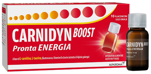 CARNIDYN BOOST 10 FLACONCINI - farmachicca