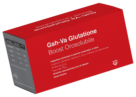 GSH VA GLUTATIONE BOOST 30 STICK OROSOLUBILI - farmachicca