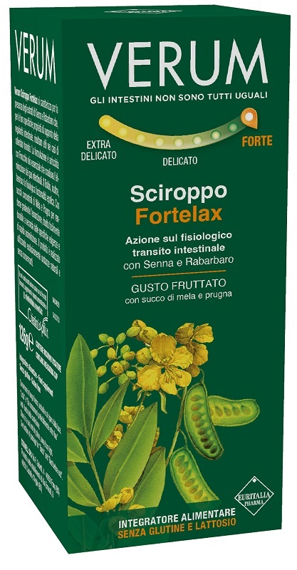 VERUM FORTELAX SCIROPPO 126 G - farmachicca