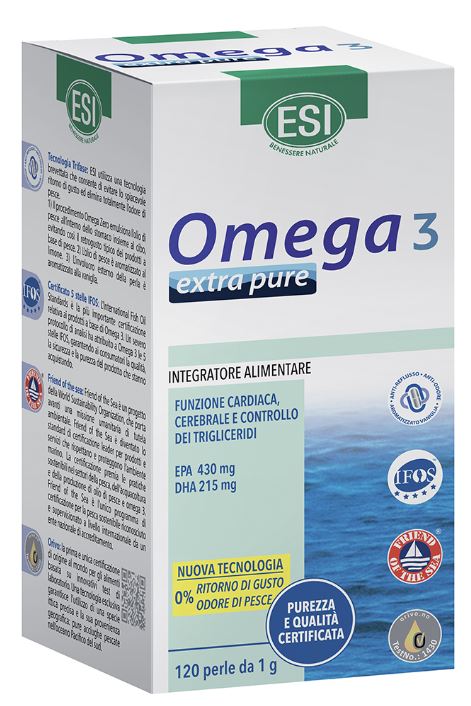 ESI OMEGA 3 EXTRA PURE 80 PERLE + 40 PERLE  - farmachicca